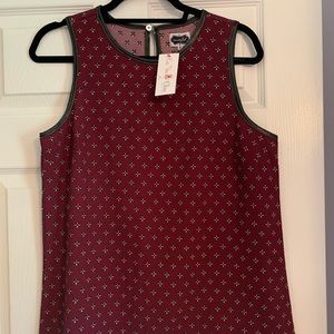 Mudpie Maroon Tank
